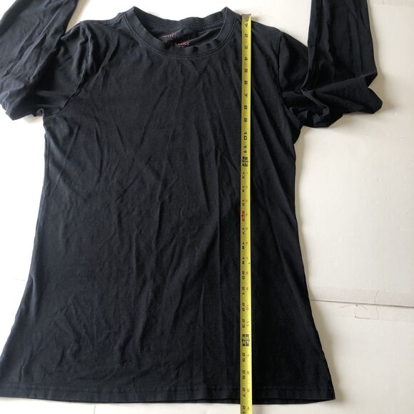 all heart Under scrub basics Long Sleeve Black Tee Size Large - Picture 6 of 10